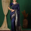 Sm Pari 122 Leem Silk Woven Work Festival Saree Collection