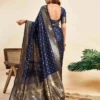 Sm Pari 159 Silk Woven Work Traditional Saree Collection