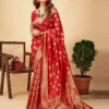 Sm Pari 162 Silk Woven Work Festival Wear Saree Collection