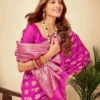 Sm Pari 162 Silk Woven Work Festival Wear Saree Collection