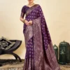 Sm Pari 216 Silk Woven Work Festival Saree Collection