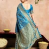 Sm Pari 229 Silk Woven Work Festival Saree Collection
