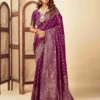 Sm Pari 73 a Silk Woven Work Traditional Saree Collection