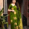 Soft Silk 5062 Lichi Silk Jacquard Worked Fancy Saree Collection