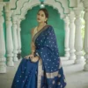 Soft Silk 6040 Linen Slab Weaving Worked Fancy Saree Collection
