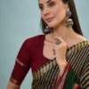 Tara 5001 to 5005 Pv Cotton Stripe Printed Saree Collection