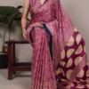 Taraa Kalki Vol 2 Dull Satin Printed Saree Collection