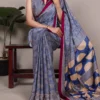 Taraa Kalki Vol 2 Dull Satin Printed Saree Collection