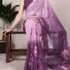Taraa L 7038 Weightless Marbal Printed Saree Collection