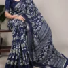 Taraa L 7214 Slub Silk Floral Printed Saree Collection