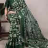 Taraa L 7214 Slub Silk Floral Printed Saree Collection