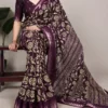 Taraa L 7214 Slub Silk Floral Printed Saree Collection
