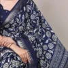 Taraa L 7214 Slub Silk Floral Printed Saree Collection