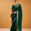 Taraa L 7911 Poly Shimmer Zari Weaving Saree Collection