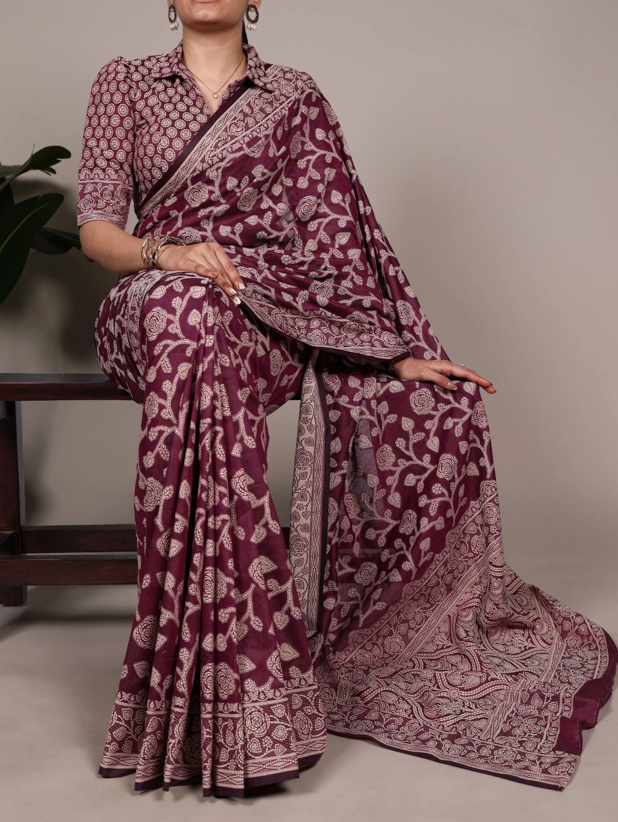 Taraa L 8004 Cotton Silk Flower Printed Fancy Saree Collection