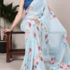 Taraa Nira Vol 1 Weightless Marbal Floral Printed Saree Collection