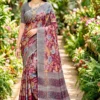 Vipul Juliet Chiffon 35499 a to D Chiffon Printed Saree Collection