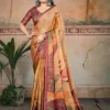 Vipul Venice Shimmer Printed Fancy Saree Collection