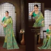 Zarkaashi Rajwadi Tissue Silk Designer Saree Collection