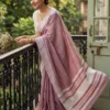 Ast Linen Looms Vol 2 Linen Cotton Fancy Saree Collection