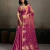 Ast Priyanshi Soft Tissue Silk Zari Worked Party Wear Saree Collection