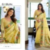 Gobuni Suman Linen Jacquard Handloom Saree Collection