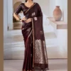 Kanthkala Pichwai 002 a to F Pure Satin Handloom Weaving Saree Collection