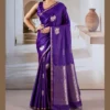 Kanthkala Pichwai 002 a to F Pure Satin Handloom Weaving Saree Collection
