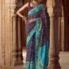 Kreshva Chakori P V Silk Printed Traditional Saree Collection