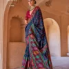 Kreshva Priyatama P V Silk Printed Designer Saree Collection