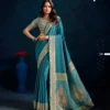 Lt Mango Vol 2 Top Dyed Weaving with Embroidered Saree Collection