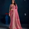 Lt Mango Vol 2 Top Dyed Weaving with Embroidered Saree Collection