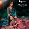 Lt Mango Vol 3 Top Dyed Weaving with Embroidered Saree Collection