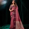 Lt Mango Vol 3 Top Dyed Weaving with Embroidered Saree Collection