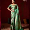 Lt Mango Vol 4 Top Dyed Weaving with Embroidered Saree Collection