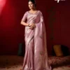 Lt Mango Vol 4 Top Dyed Weaving with Embroidered Saree Collection