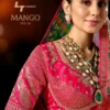 Lt Mango Vol 5 Top Dyed Weaving with Embroidered Saree Collection