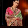 Lt Mango Vol 5 Top Dyed Weaving with Embroidered Saree Collection