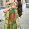 Lt Sudha Vol 1 Khadi Silk Embroidery Silk Saree Collection