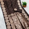 Mb 142 Soft Banarasi Silk Zari Weaving Traditional Wear Sarees
