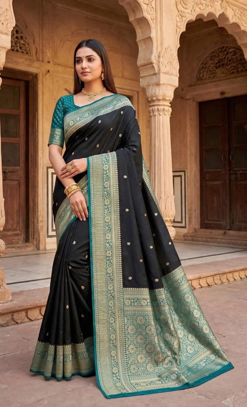Mb 6079 Soft Banarasi Silk Zari Weaving Saree Collection
