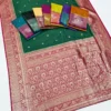 Mb 6079 Soft Banarasi Silk Zari Weaving Saree Collection