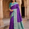 Mb 6079 Soft Banarasi Silk Zari Weaving Saree Collection