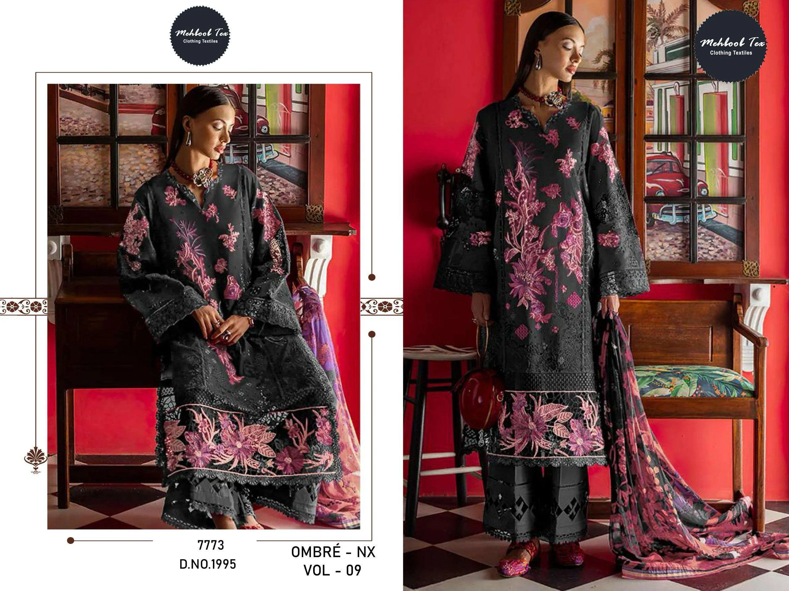 Mehboob Tex Ombre Nx Vol 9