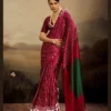 Rajtex Pure Ajrakh 026 Modal Satin Ajrakh Printed Saree Collection