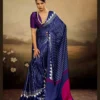 Rajtex Pure Ajrakh 026 Modal Satin Ajrakh Printed Saree Collection