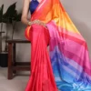 Taraa L 7003 Satin Silk Printed Saree Collection