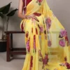 Taraa L 7009 Chiffon Floral Printed Saree Collection