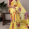 Taraa L 7009 Chiffon Floral Printed Saree Collection