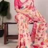 Taraa L 7015 Tussar Silk Printed Saree Collection